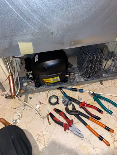 arçelik buzdolabı motor degişimi